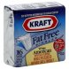 Kraft Foods, Inc. singles white american fat free slices 16 ct Calories