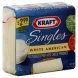 Kraft Foods, Inc. singles white american 24 ct Calories