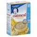 Gerber cereal for baby & toddler oatmeal & banana Calories