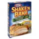 SHAKE N BAKE shake 'n bake seasoned coating mix for chicken or pork parmesan crusted Calories