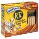 handi-snacks ritz crackers, breadsticks 'n peanut butter