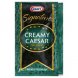 Kraft Foods, Inc. signature dressing creamy caesar Calories