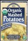 mashed potatoes organic, roasted garlic
