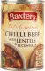 Baxters Chilli Beef with Lentils & Buckwheat Soup