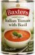 Baxters Food Baxters Italian Tomato with Basil Calories
