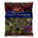 Dole classic romaine packaged salads, fresh discoveries Calories