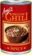 Amy's chili organic, spicy Calories