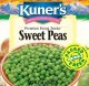 Kuner's sweet peas premium young tender Calories