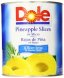 Dole pineapple slices in heavy syrup canned fruit Calories
