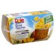 Dole yellow cling diced peaches in light syrup Calories