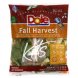 Dole fall harvest packaged salads, fresh discoveries Calories