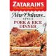 Zatarains New Orleans Style Pork & Rice Dinner Calories