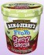 Ben & Jerrys frozen yogurt cherry garcia Calories