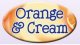 ice cream orange & cream