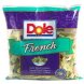 Dole french blend packaged salads, fresh discoveries Calories