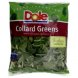 Dole fresh favorites collard greens Calories
