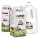 Clover Stornetta Farms Organic Fat Free Milk - Half Gallon