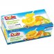 Dole fruit cup packed in water Calories