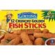Gortons Fishsticks Calories