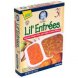 Gerber 3rd foods lil ' entrees vegetable chicken dinner with apples & sweet potatoes Calories