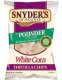 Snyder's of Hanover tortilla chips white corn Calories