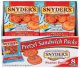 Snyder's of Hanover pretzel sandwiches peanut butter, lunch pack Calories