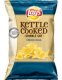 Lays potato chips kettle cooked, crinkle cut, original Calories