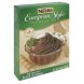 Nestle european style mousse mix milk chocolate irish cream Calories