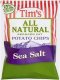 Tim's Chips Tim's All Natural Reduced Fat Potato Chips, Sea Salt Calories