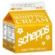 Schepps whipping cream Calories
