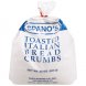 Spanos bread crumbs toasted, italian Calories