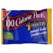 Nabisco planters peanut butter cookie crisps 100 calorie pack Calories