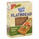 Nabisco flatbread wheat thins Calories