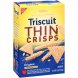 Nabisco thin crisp crackers Calories