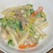 chicken alfredo with fettucini and vegetables lunch express