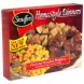 Stouffers homestyle dinners pork and roasted potatoes Calories