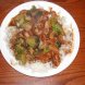 rice and chicken stir fry with vegetables lunch express