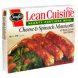 Lean Cuisine hearty portions meal cheese & spinach manicotti with marinara sauce and garden vegetables Calories
