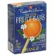 fruit bars, orange, fat free