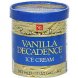 ice cream, vanilla decadence