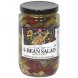 4-bean salad, ready-to-serve, low fat