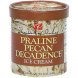 ice cream, praline pecan decadence
