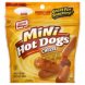 Oscar Mayer hot dogs mini cheese made with turkey chicken cheese pork Calories
