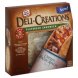 deli creations flatbread sandwich chicken and bacon ranch