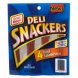 Oscar Mayer deli snackers beef salami sticks Calories