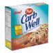 Post carbwell high protein cereal bars cinnamon raisin Calories