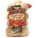 Thomas gourmet bagels cranberry orange Calories