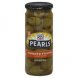 pearls olives queen, pimiento stuffed
