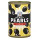 pearls ripe olives pitted, large, black