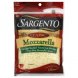Sargento chefstyle mozzarella shredded cheese Calories
